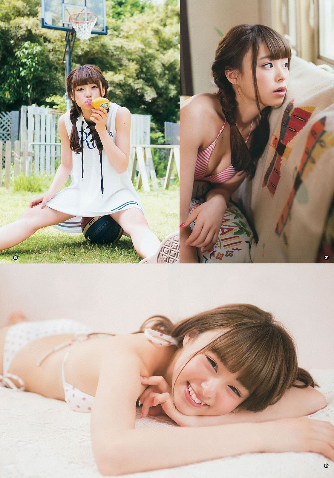 [Young Gangan] 2015 No.14-15 山地まり 平祐奈 おのののか 佐藤麗奈 [28P]
