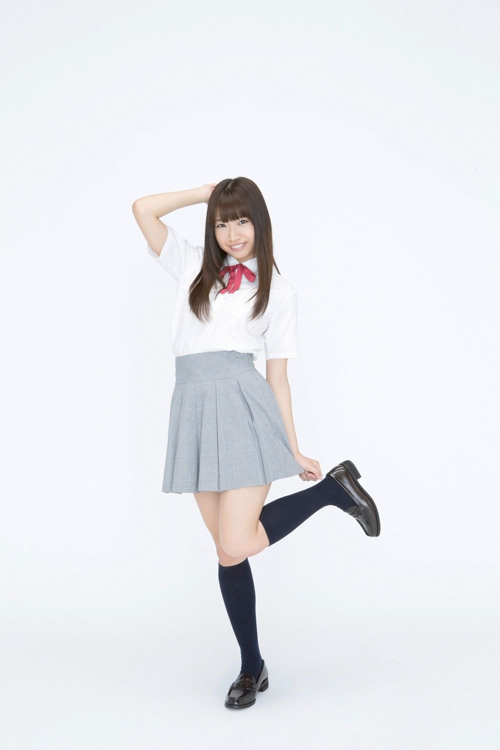 [YS-Web] Vol.661 Anna Tamechika 為近あんな - ミスFLASH2015のクールビューティー入学!! [49P]