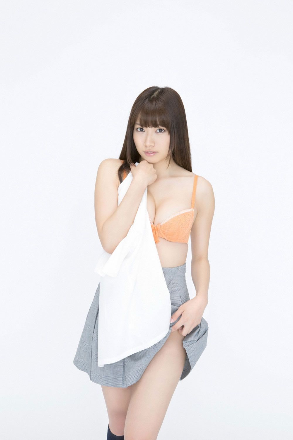 [YS-Web] Vol.661 Anna Tamechika 為近あんな - ミスFLASH2015のクールビューティー入学!! [49P]