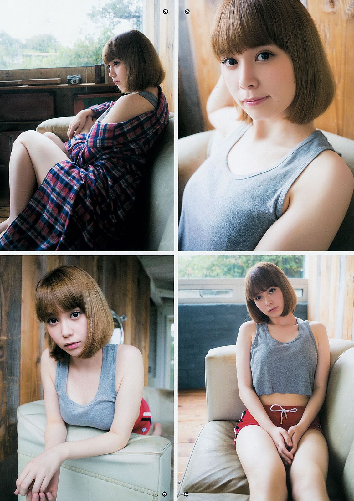 [Young Gangan] 2015 No.21 鈴木愛理 浅川梨奈 藤城アンナ [22P]