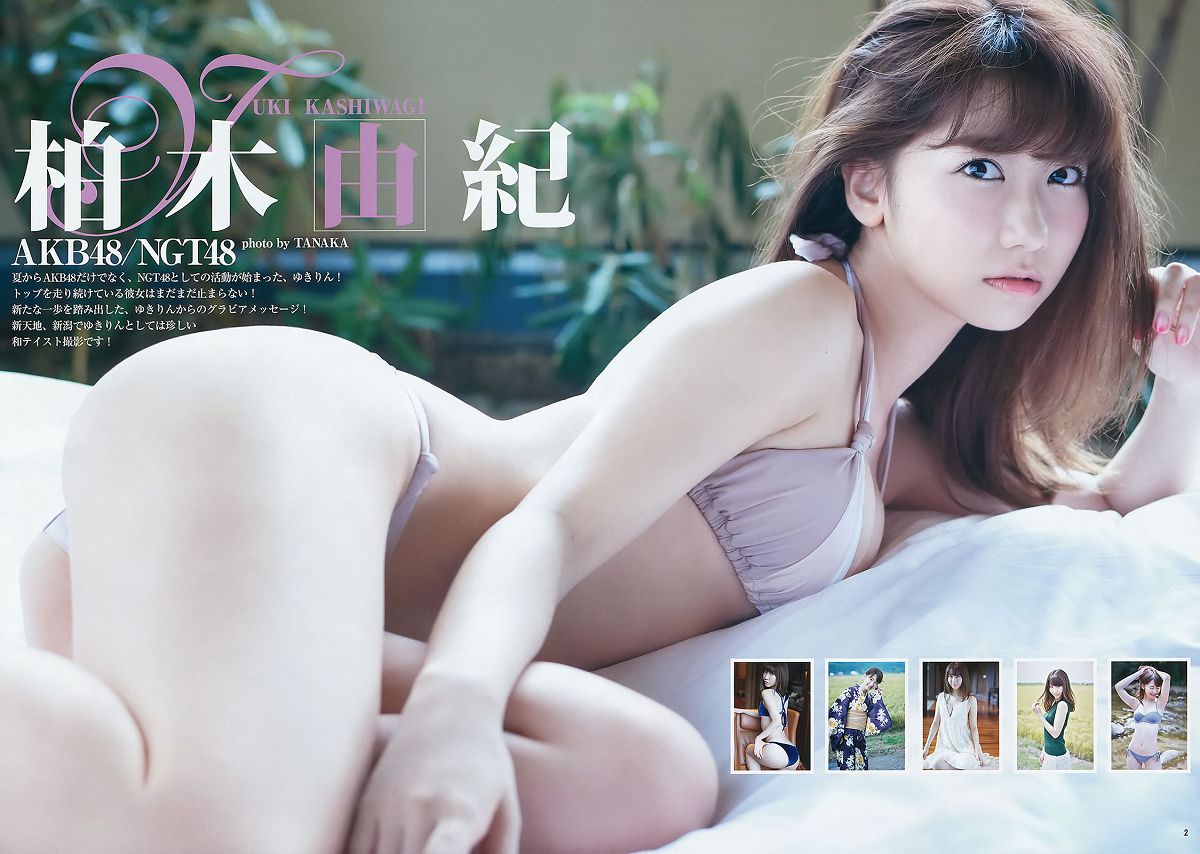 [Weekly Young Jump] 2015 No.46-47 柏木由紀 山下エミリー 牧野真莉愛 佐藤麗奈 [24P]