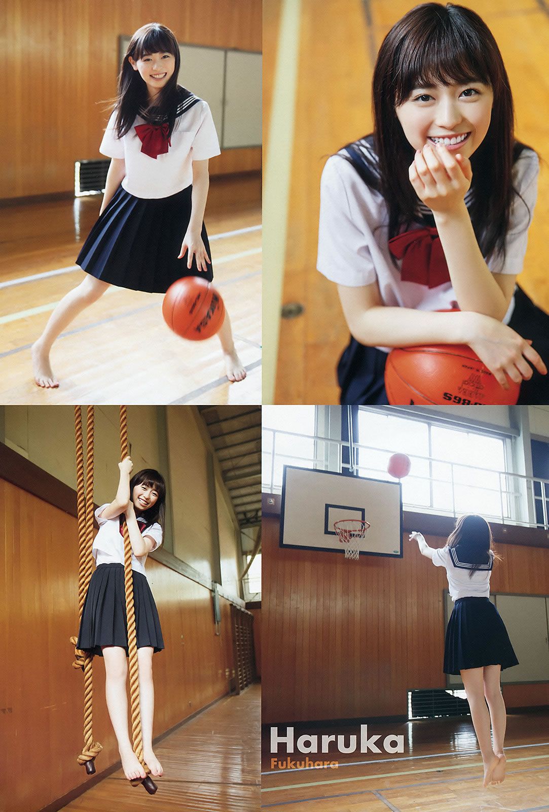 [Young Animal] 2015 No.20-21 福原遥 桜井えりな 兒玉遥 神志那結衣 HKT48 [45P]