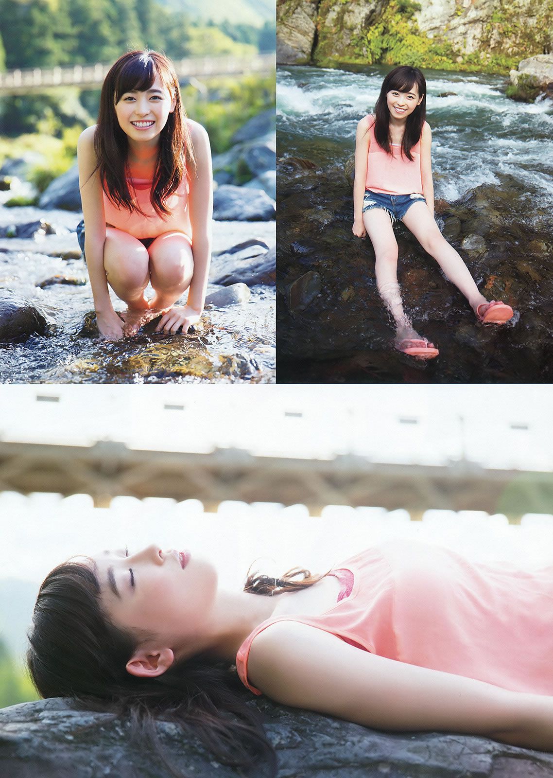 [Young Animal] 2015 No.20-21 福原遥 桜井えりな 兒玉遥 神志那結衣 HKT48 [45P]
