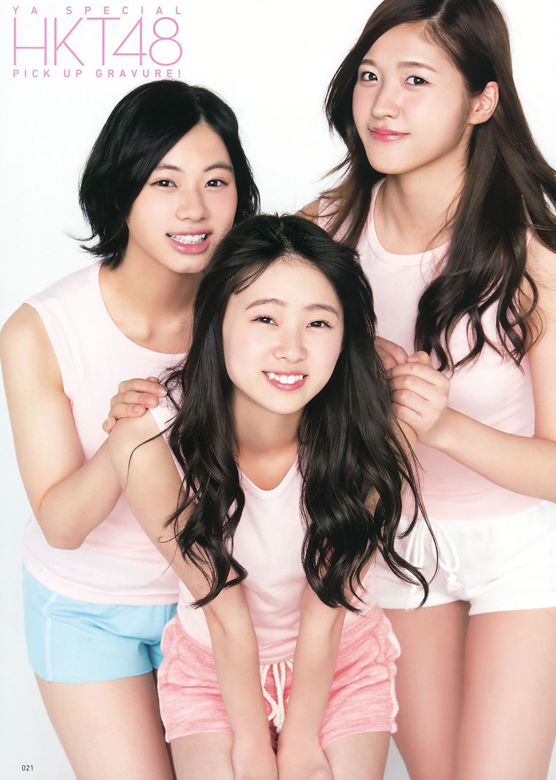 [Young Animal] 2015 No.20-21 福原遥 桜井えりな 兒玉遥 神志那結衣 HKT48 [45P]