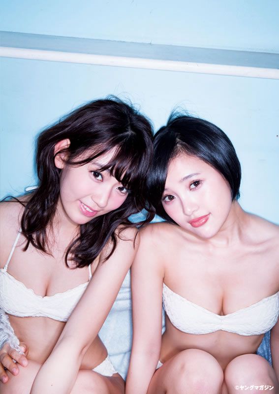 [Young Magazine] 2015 No.51-53 宮脇咲良 松井珠理奈 筧美和子 久松郁実 [30P]
