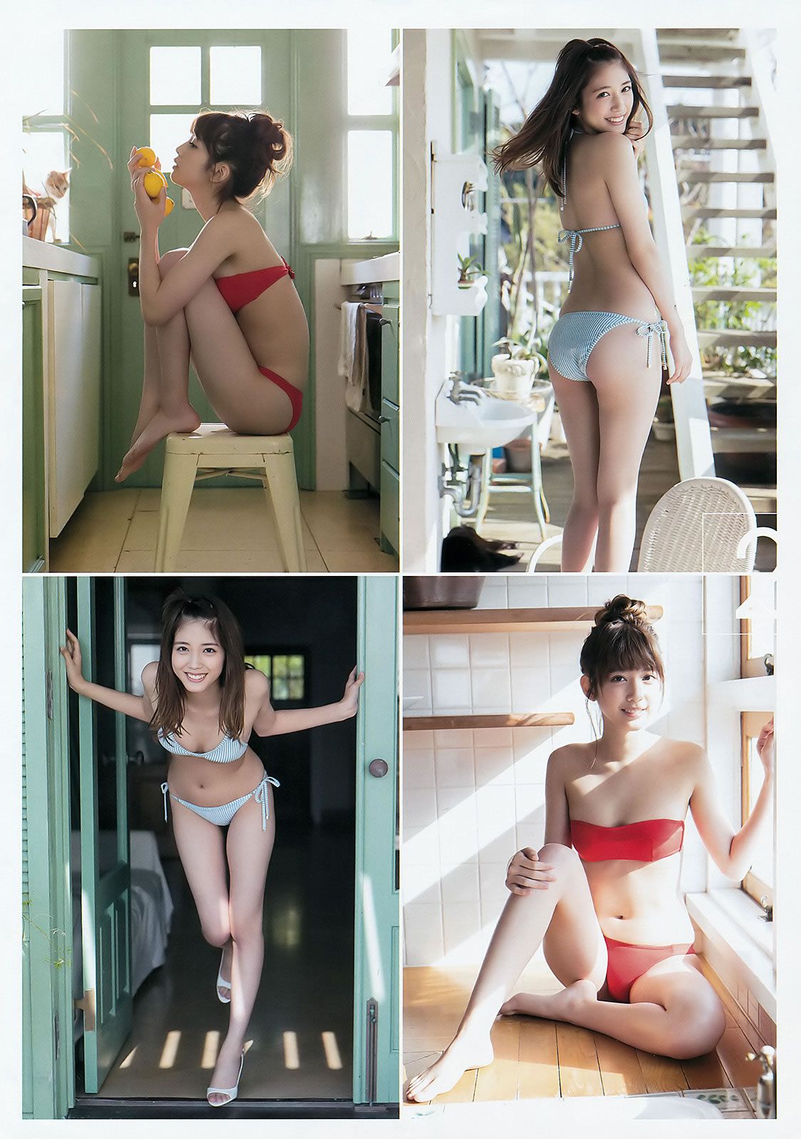 [Weekly Young Jump] 2016 No.01 大和田南那 入山杏奈 馬場ふみか 松田るか [25P]