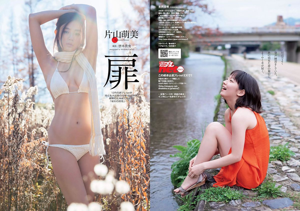 [Weekly Playboy] 2015 No.52 吉岡里帆 甲斐まり恵 片山萌美 金子理江 drop 大川藍 岸明日香 波多野結衣 [29P]