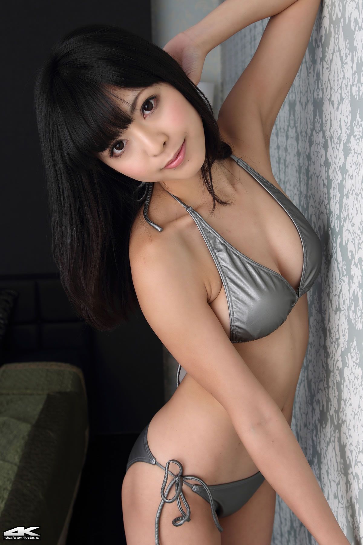 [4K-STAR] No.00478 さとうさくら 水着(シルバー) [100P]