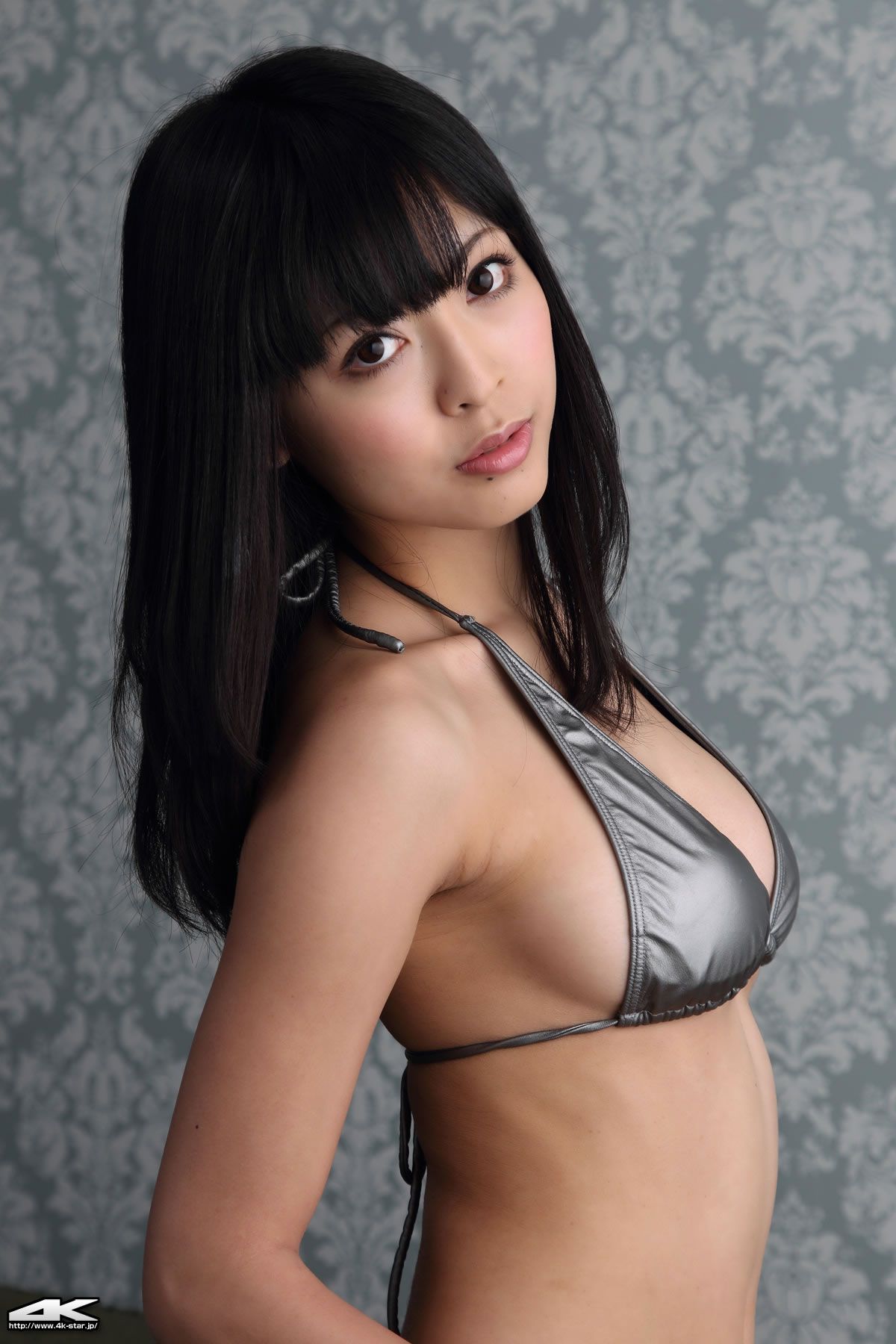 [4K-STAR] No.00478 さとうさくら 水着(シルバー) [100P]