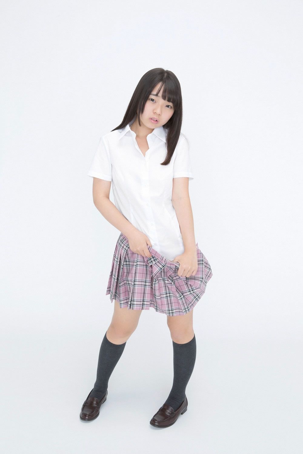 [YS-Web] vol.681 Tsukasa Fukumori 福森つかさ - 最強！童顔Fカップ入学 [49P]