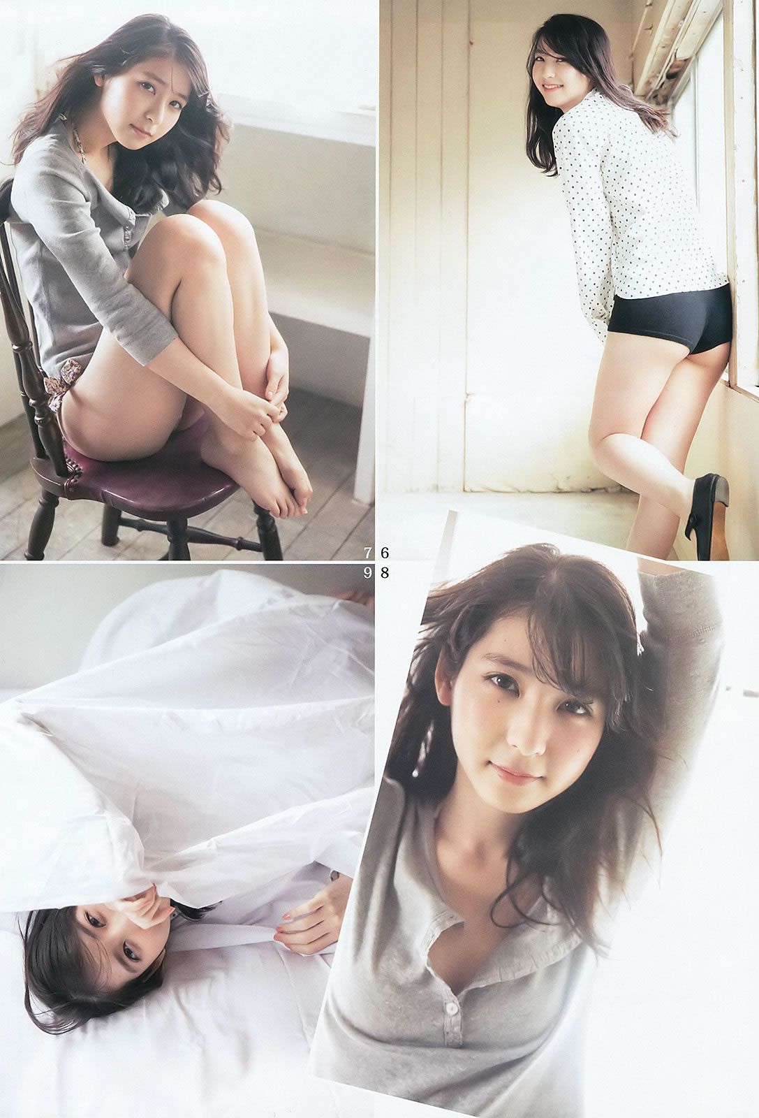 [Weekly Young Jump] 2016 No.14-15 村岡菜摘 小林由依 今泉佑唯 河村美咲 白間美瑠 宮脇咲良 松永有紗 [33P]