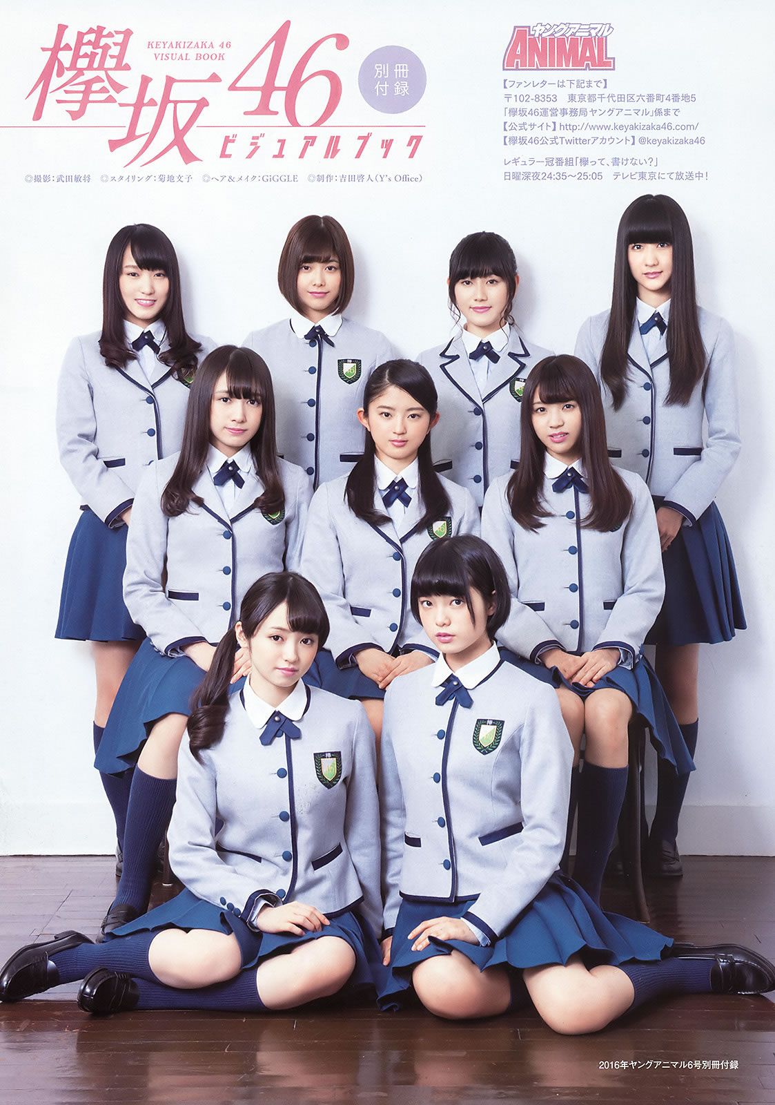 [Young Animal] 2016 No.06 欅坂46 [34P]
