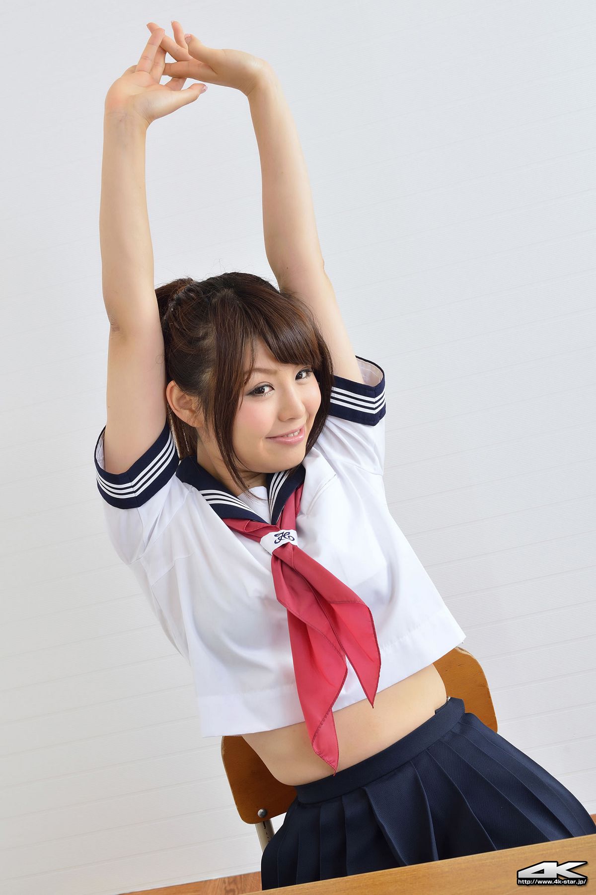[4K-STAR] 2016.03.23 N0.519 蒼井彩加 セーラー服 [85P]