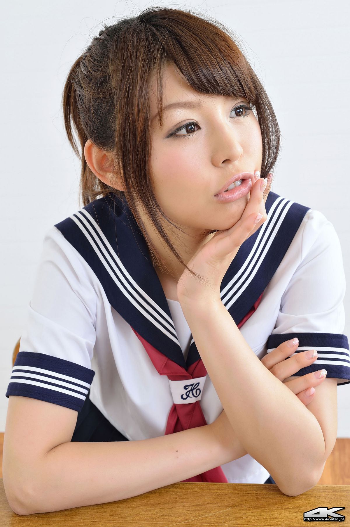 [4K-STAR] 2016.03.23 N0.519 蒼井彩加 セーラー服 [85P]