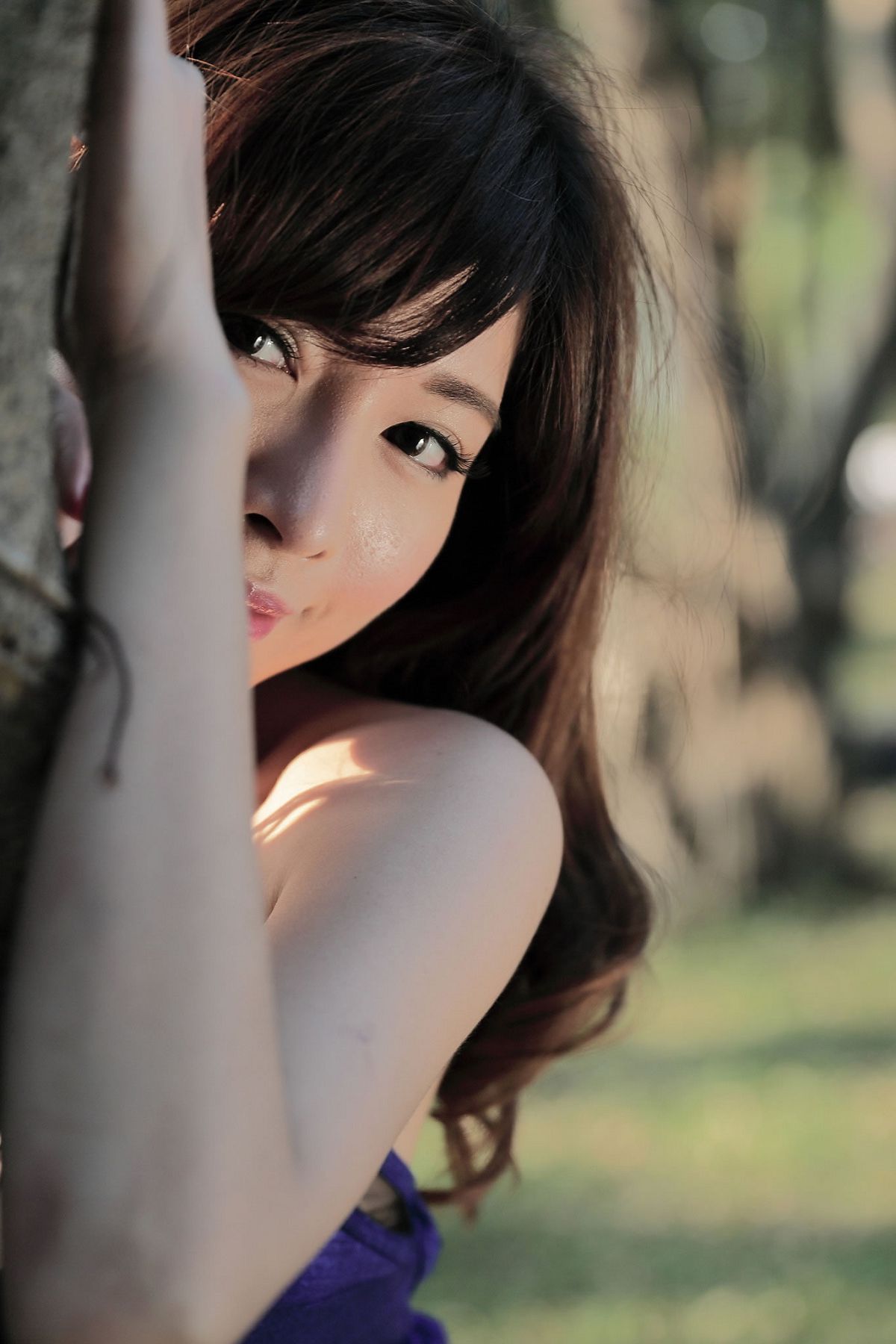 Beautyleg冰山美人廖坎蒂 初夏公园外拍 [59P]