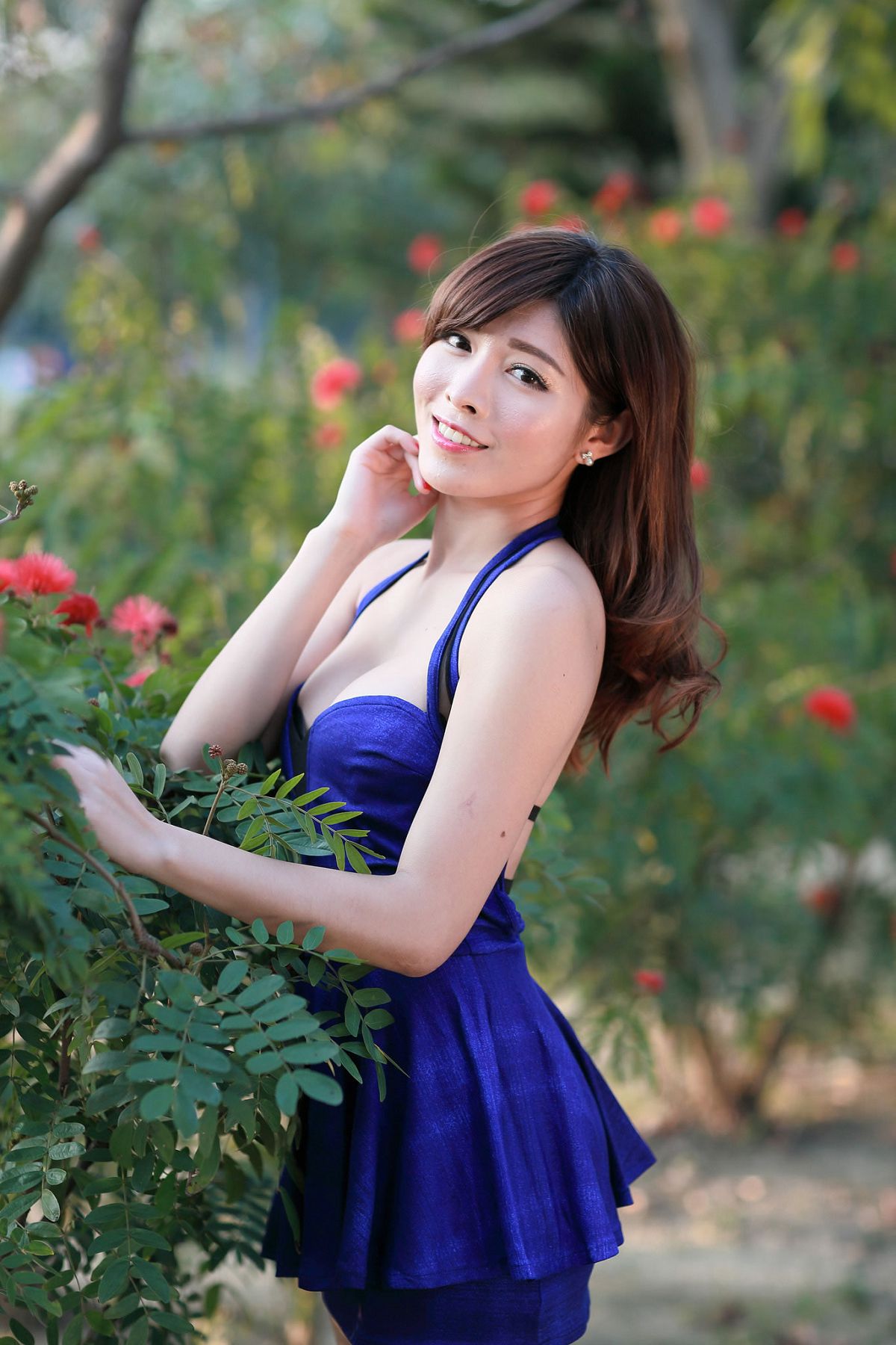 Beautyleg冰山美人廖坎蒂 初夏公园外拍 [59P]