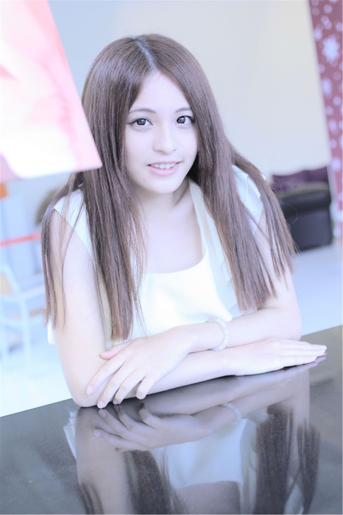 台湾清纯美女 諭 水博館外拍写真 [62P]