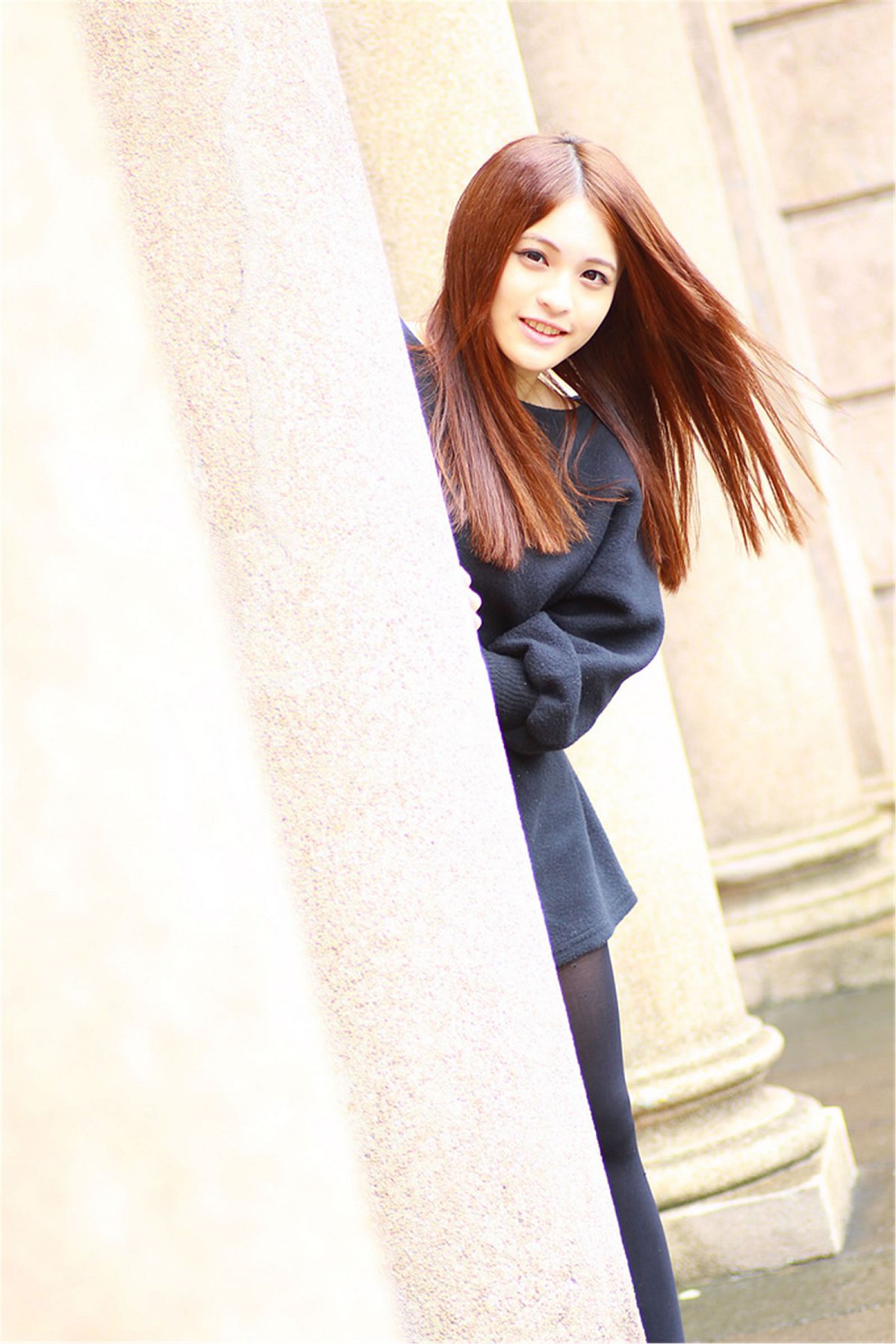 台湾清纯美女 諭 水博館外拍写真 [62P]