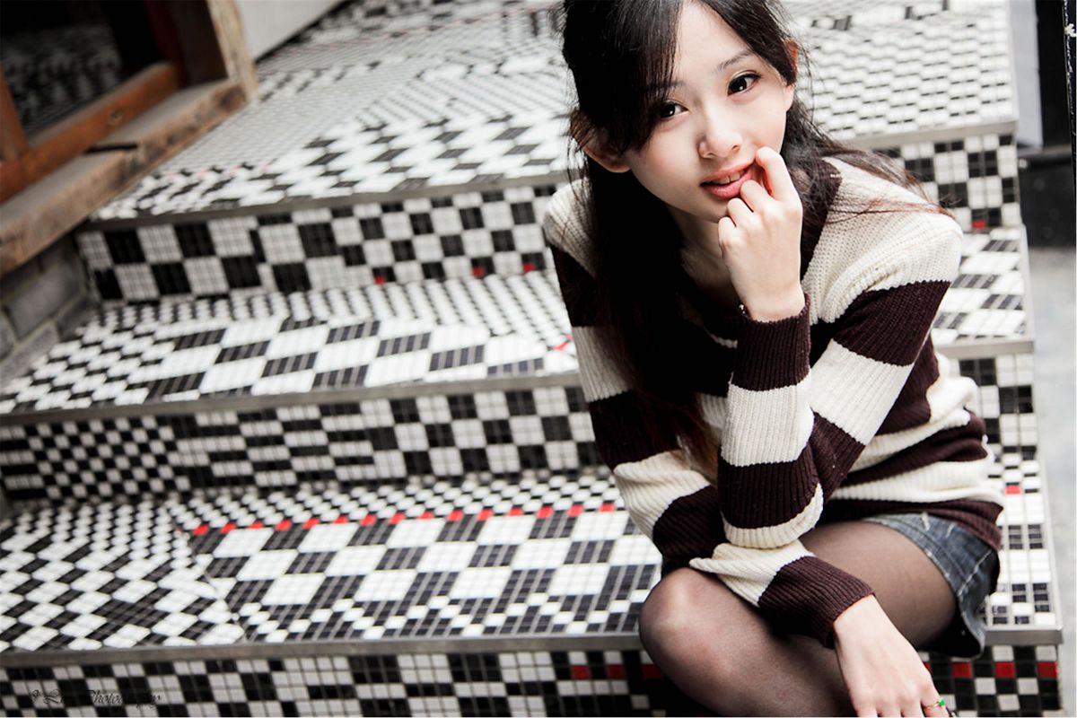 台湾清纯美女 梅杜莎 台北東區外拍写真 [65P]