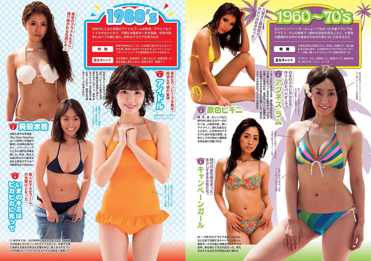 [Weekly Playboy] 2016 No.27 篠崎愛 稲村亜美 杉原杏璃 長澤茉里奈 [29P]