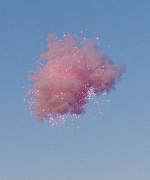 ins粉色超仙的云朵唯美图片