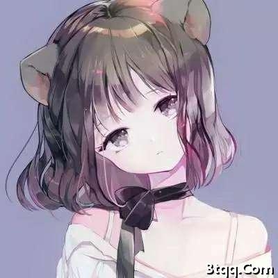 可爱呆萌卡通图画头像女生唯美图片