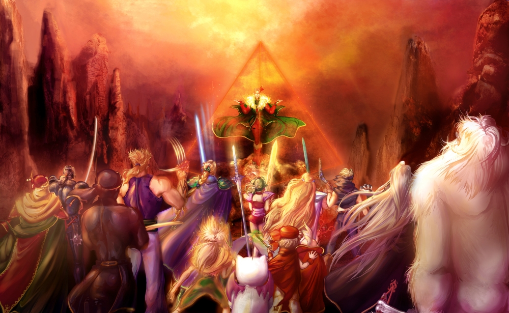 游戏《最终幻想6》Final Fantasy VI游戏人物图片