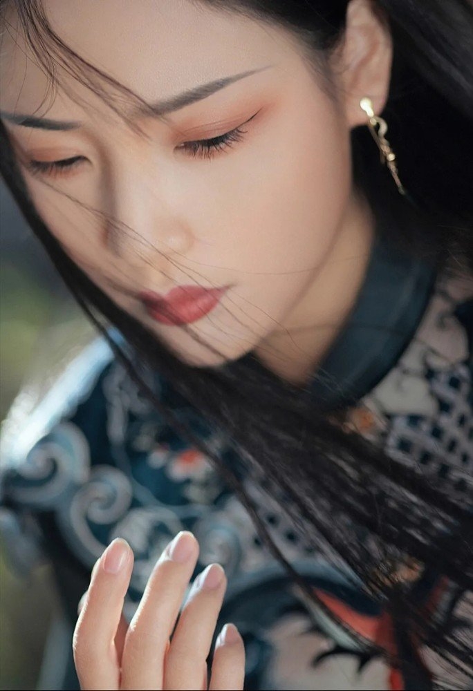 真人汉服手机壁纸，简直仙气满满