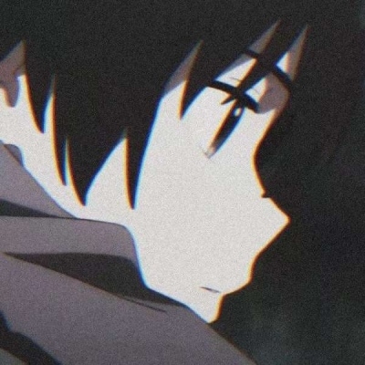 超帅超酷的动漫男生头像黑白高清图片