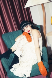韩国美女金泫雅潮酷时髦写真图片