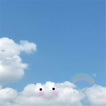 反emo无敌治愈的云朵图片唯美高清