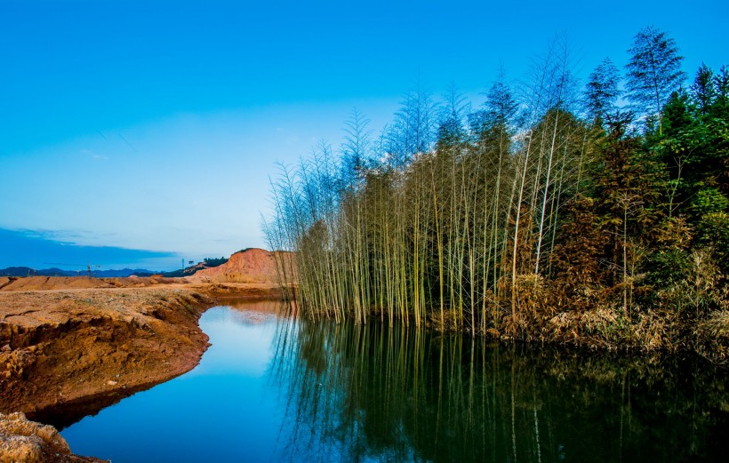 唯美的黄昏风景图片高清