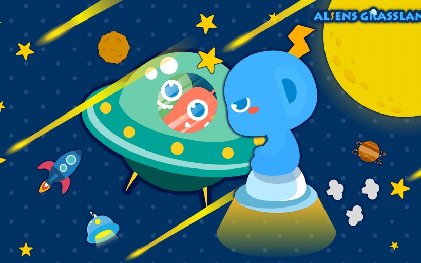 外星大草原星空系列桌面壁纸大全