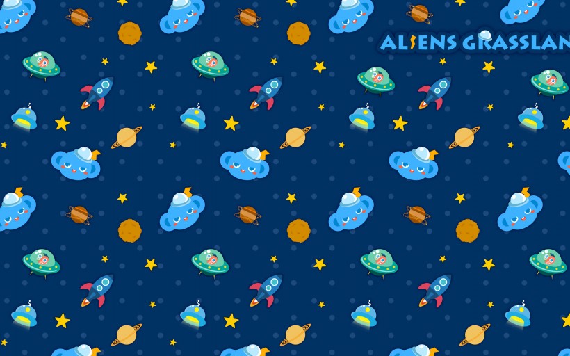 外星大草原星空系列桌面壁纸大全