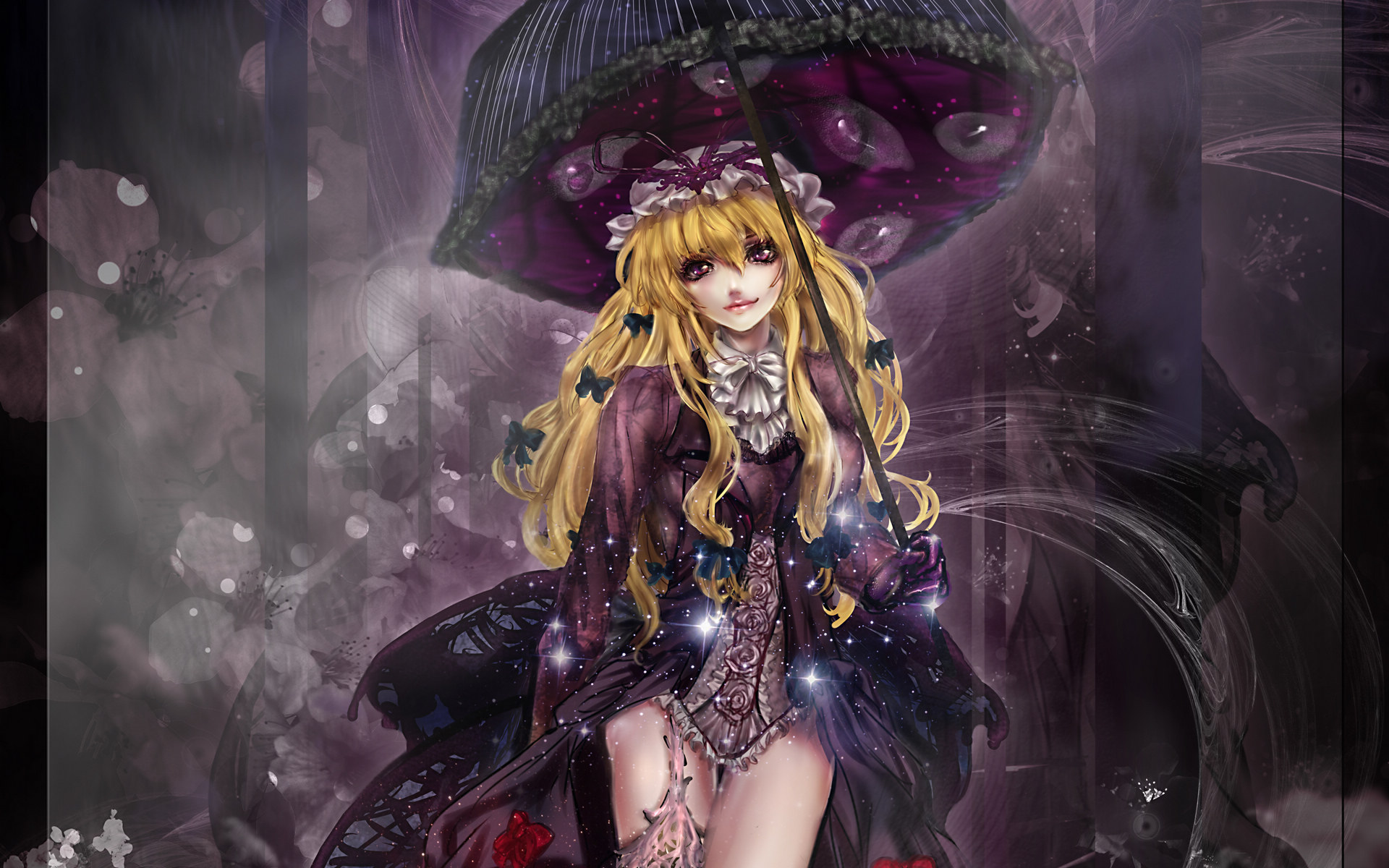 八云紫萌娘图片壁纸超性感