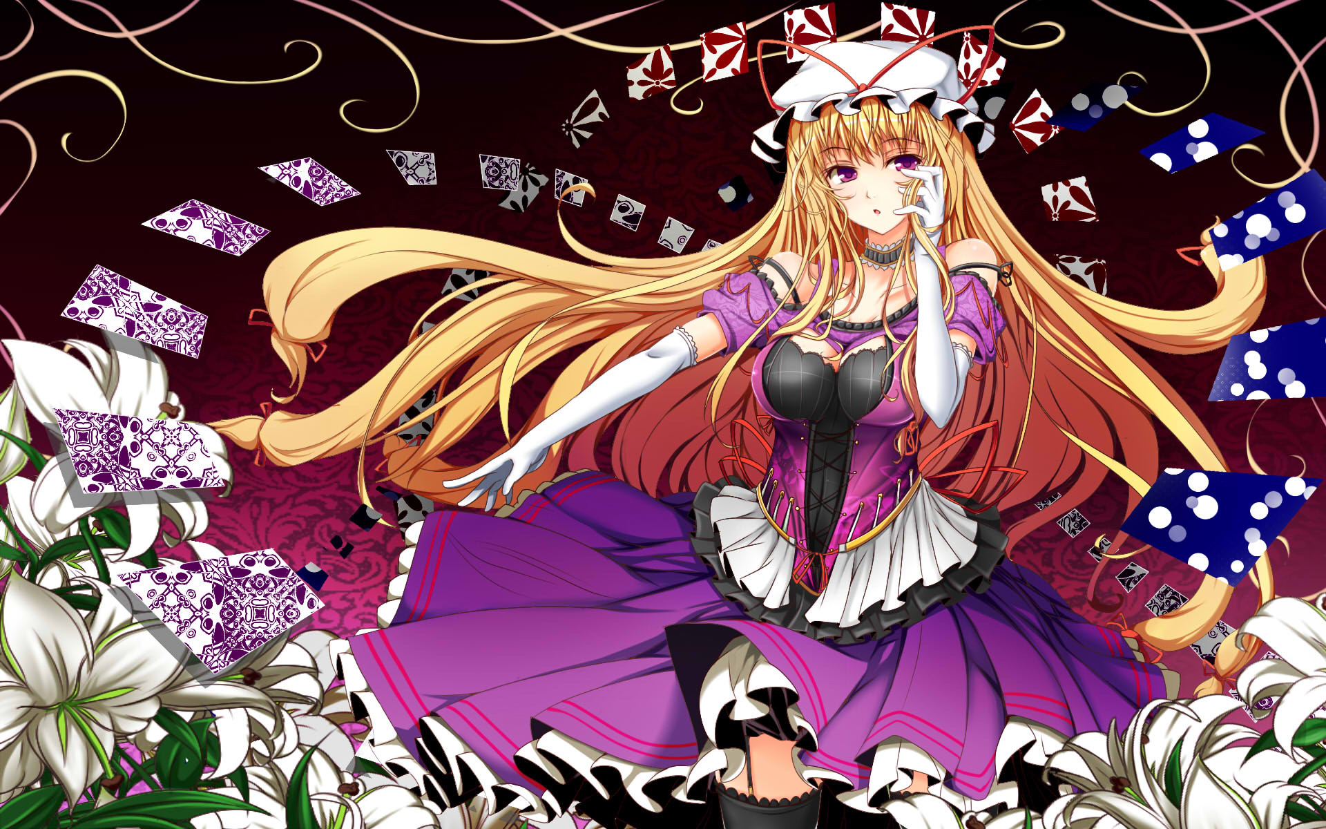 八云紫萌娘图片壁纸超性感
