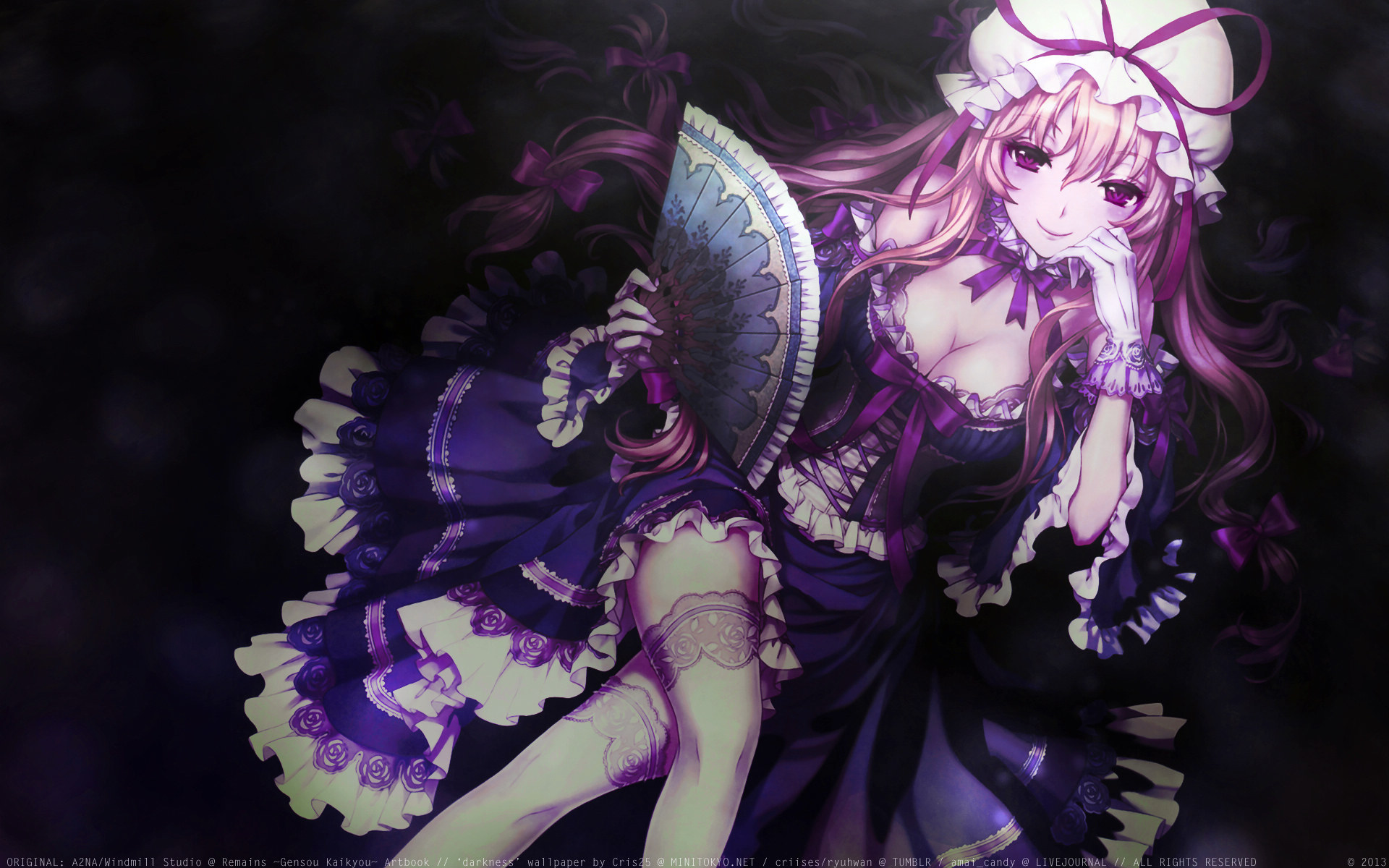 八云紫萌娘图片壁纸超性感