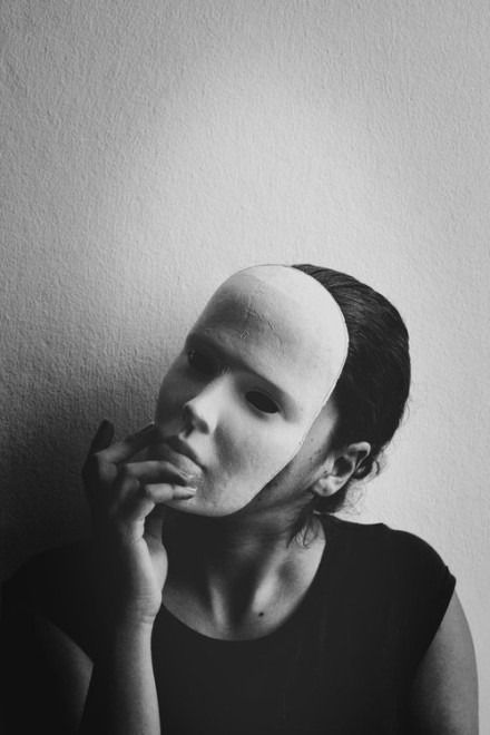 女生欧美黑白伤感大图