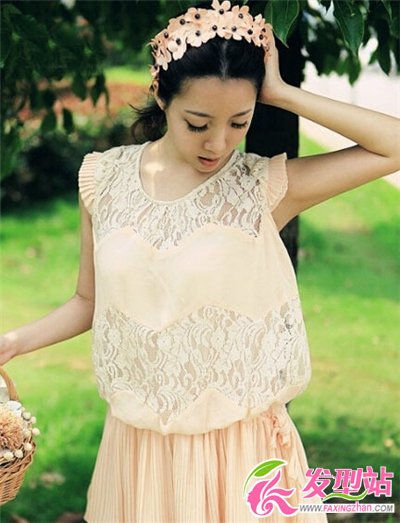 宽脸女生长发发型 宽脸女生发型