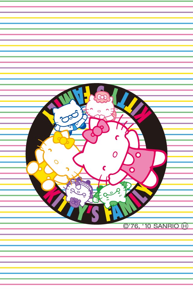 卡通动漫手机壁纸 Hello Kitty可爱卡通动漫手机壁纸图片大全