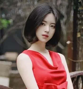女生短发发型大全 袁姗姗短发直发发型图片