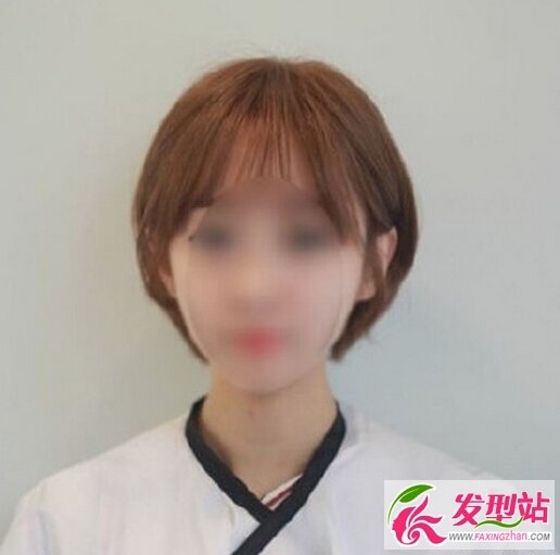四方脸短发发型图片 四方脸适合的女生发型图片