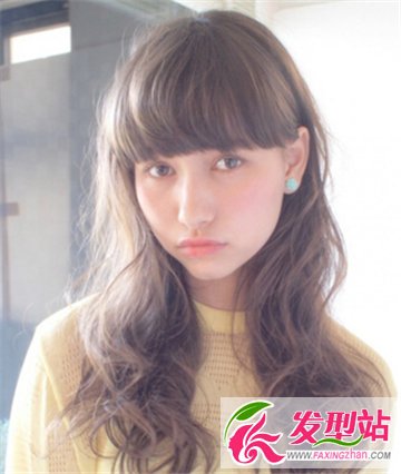 小女生长发烫发发型   韩式时尚女生烫发发型图片大全