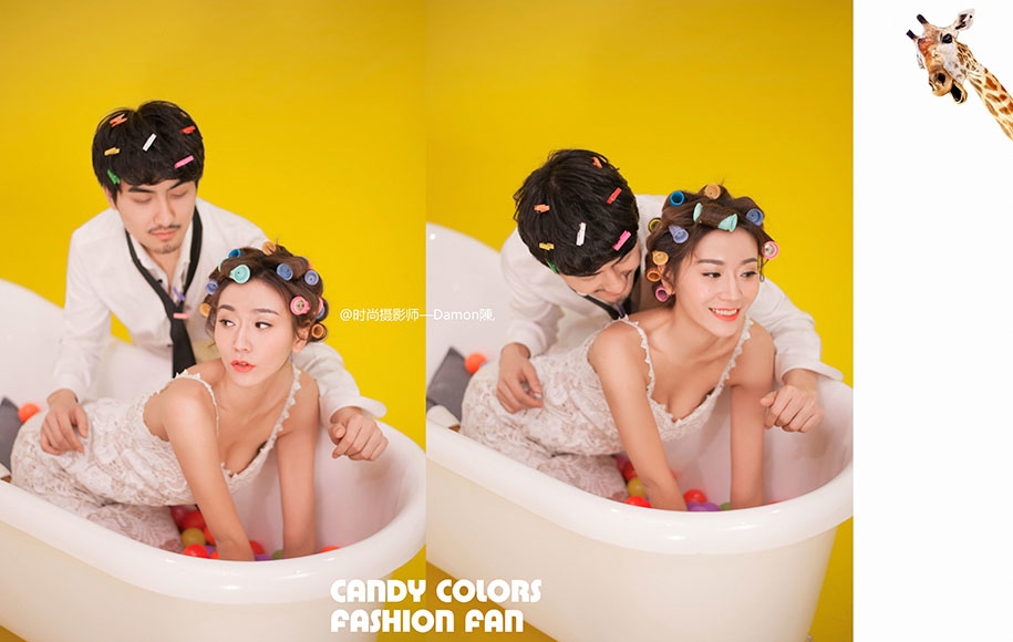 生活大爆炸 婚纱照