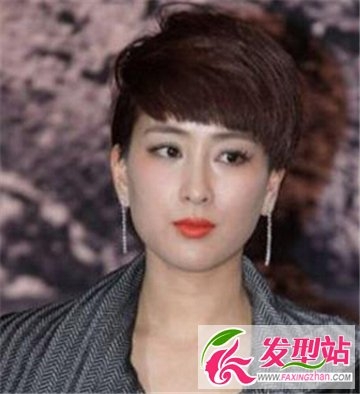 女生清爽短发发型图片欣赏 百变短发各展风格