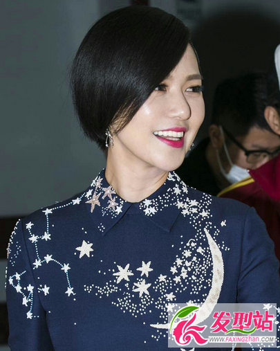 女生短发发型图片帅气 清爽帅气的女生短发发型图片