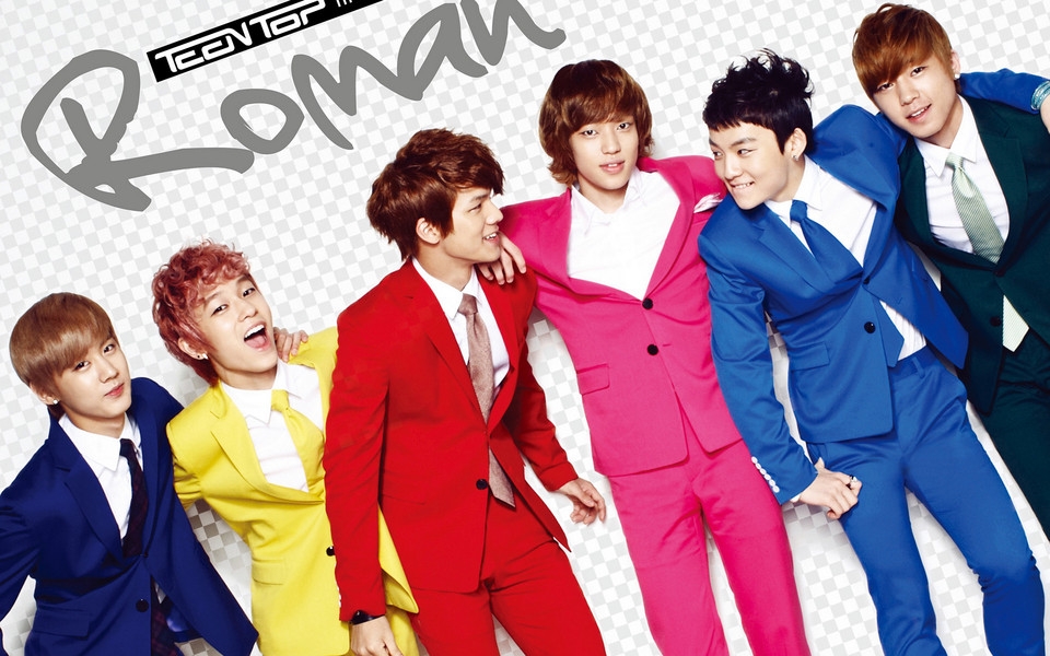 Teen Top 韩国帅哥明星壁纸