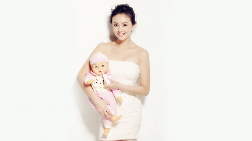 美女明星戴娇倩性感写真电脑桌面壁纸