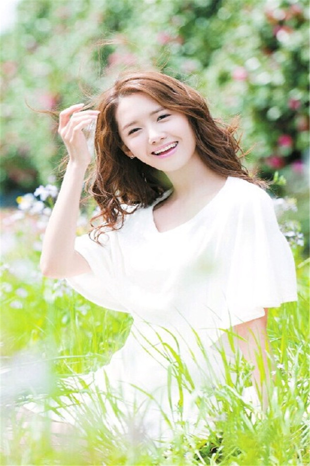 韩国美女手机壁纸高清 韩国长发性感美女高清手机壁纸图片大全
