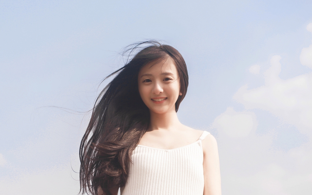 治愈系长发美女唯美写真集电脑高清壁纸下载